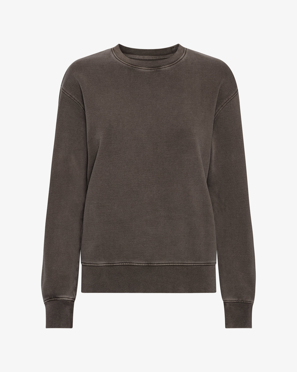 Women Classic Organic Crew - Faded Mud