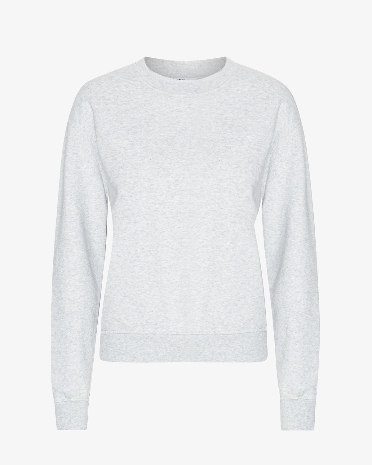 Women Classic Organic Crew - Snow Melange