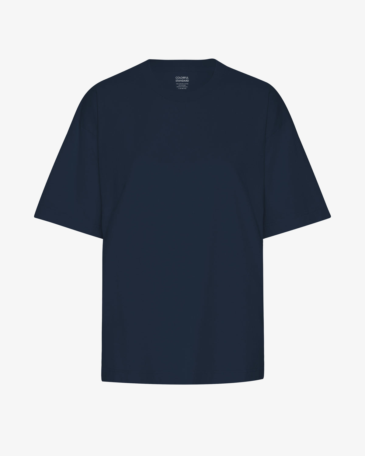 Oversized Organic T-Shirt - Navy Blue