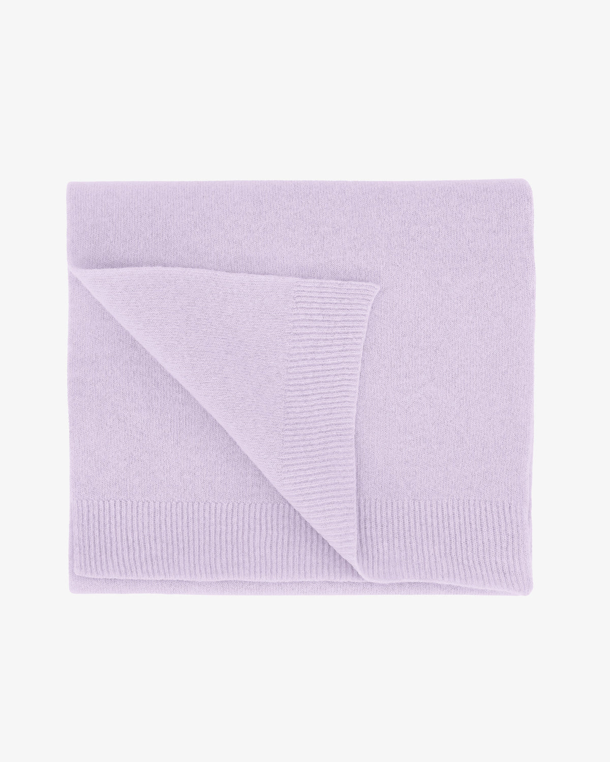 Merino Wool Scarf - Soft Lavender