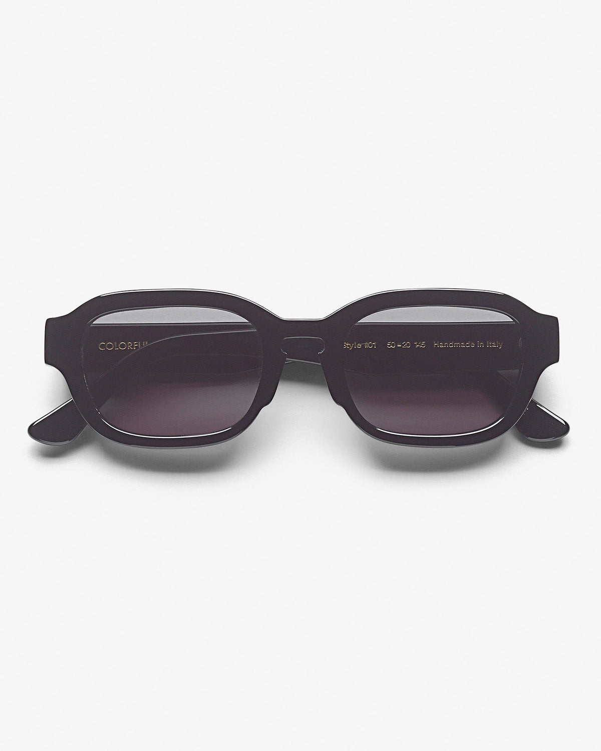 Sunglass 01 - Deep Black Solid - Black