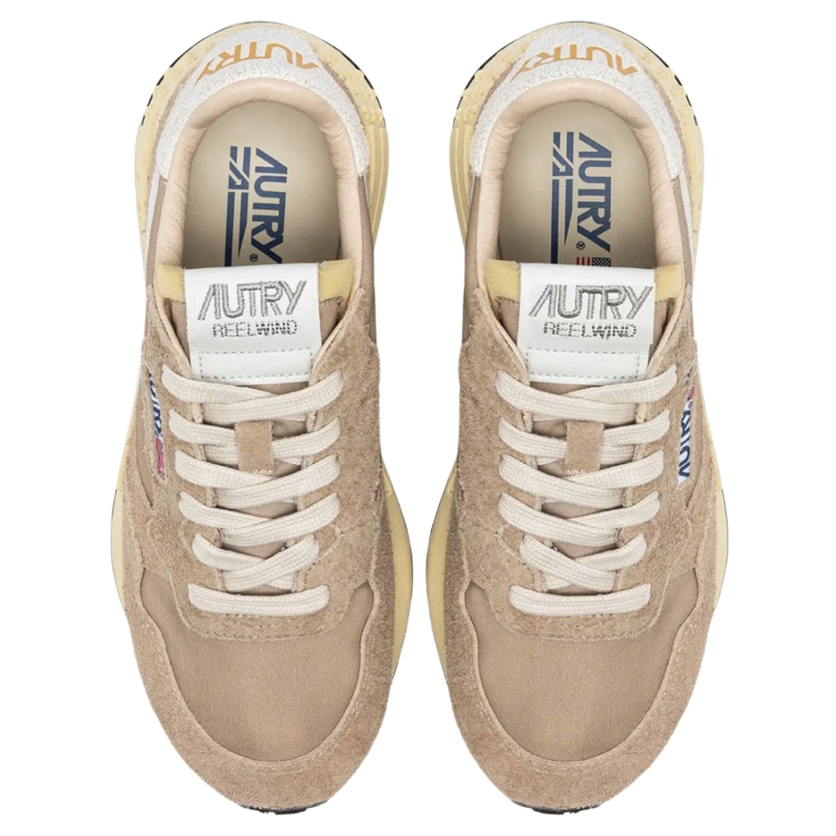 Autry Reelwind Low Sneakers - White/Pepper