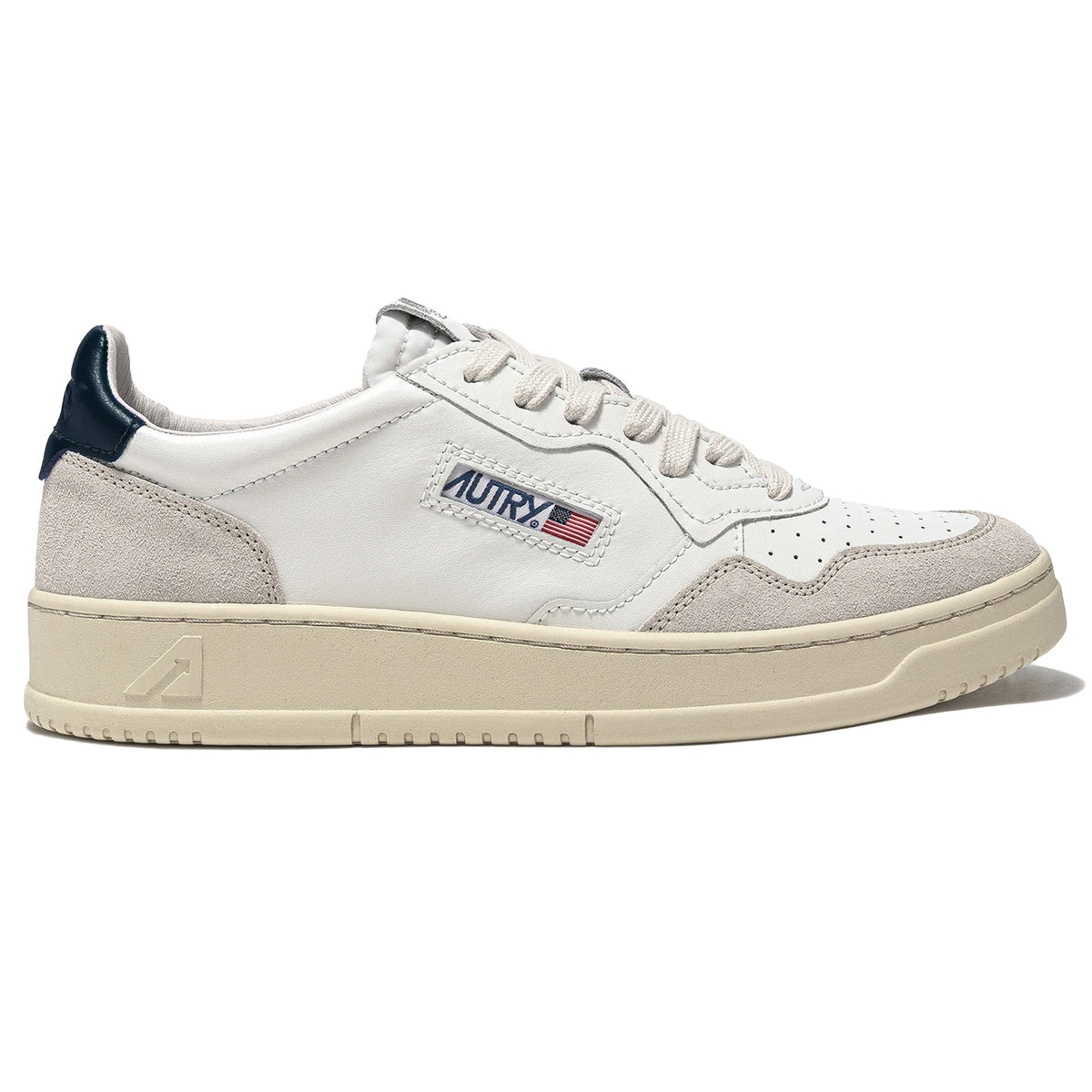 Autry Medalist Low Sneaker - White/Navy