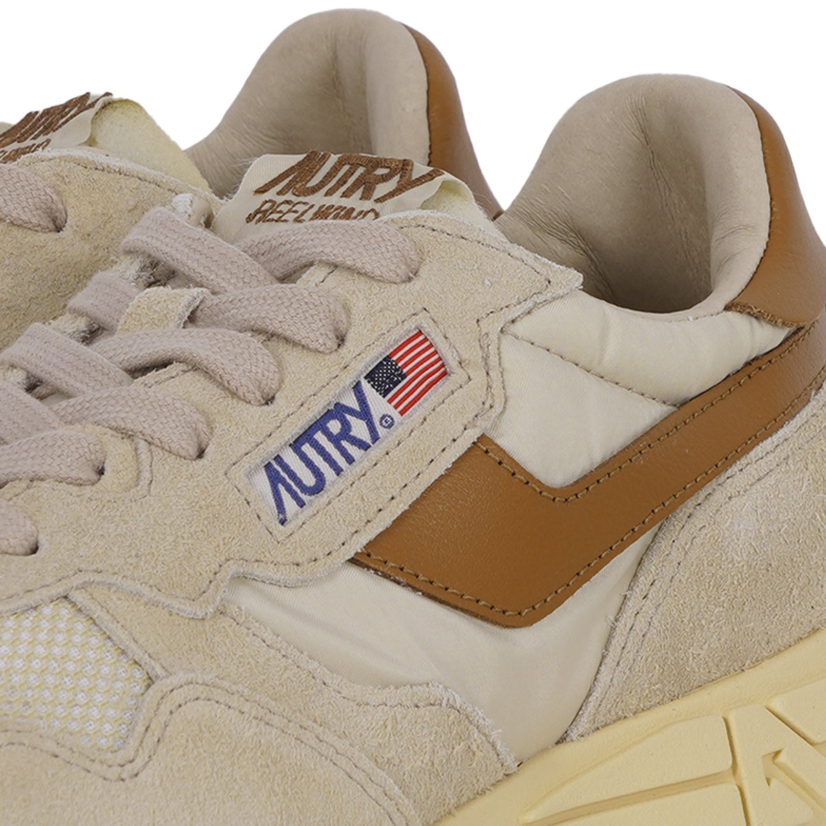 Autry Reelwind Low Sneakers - Ecru