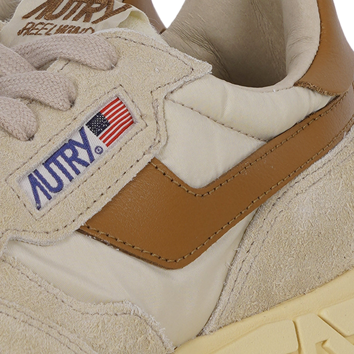 Autry Reelwind Low Sneakers - Ecru