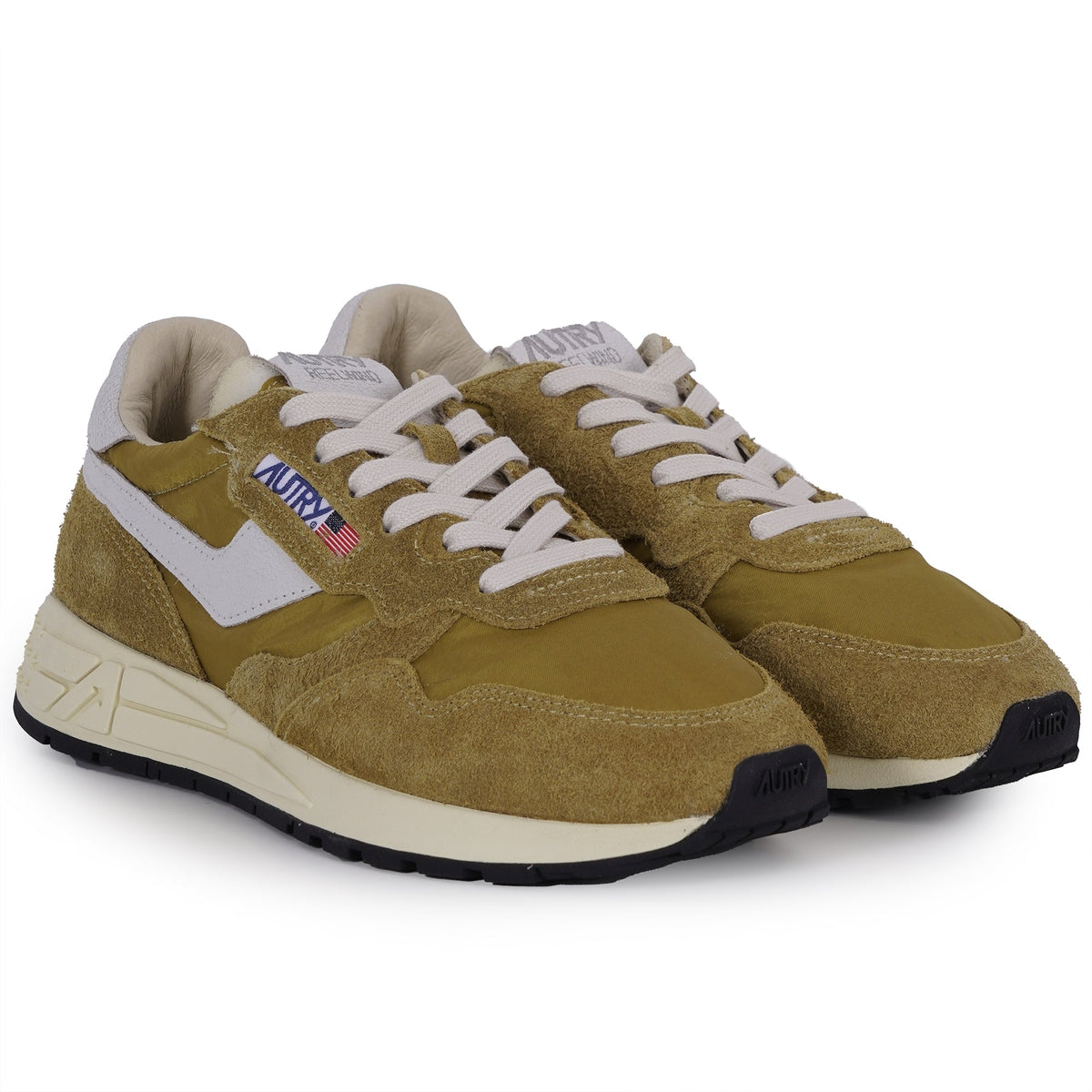 Autry Reelwind Low Sneakers - White/Curry