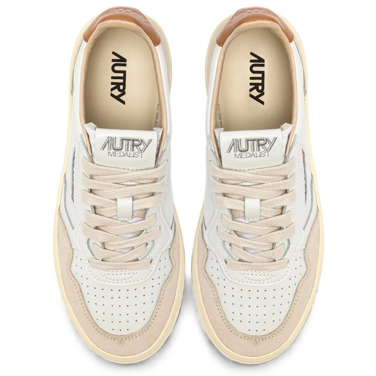 Autry Medalist Low Sneakers - Brown