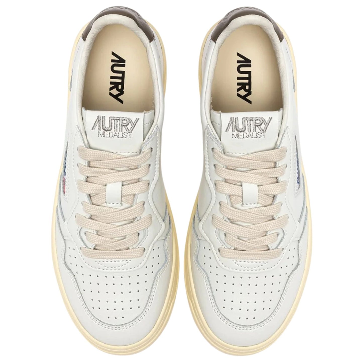 Autry Medalist Low Man Sneakers - Choc