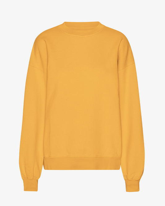 Organic Oversized Crew - Burned Yellow