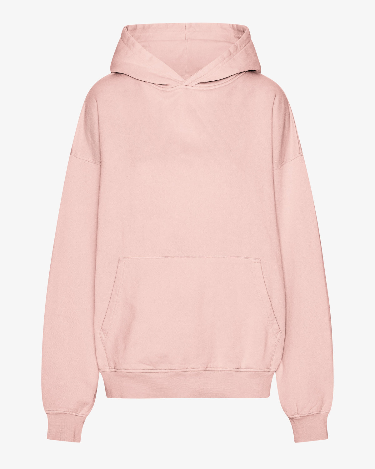 Organic Oversized Hood - Faded Pink