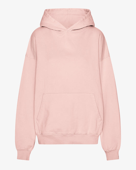 Organic Oversized Hood - Faded Pink