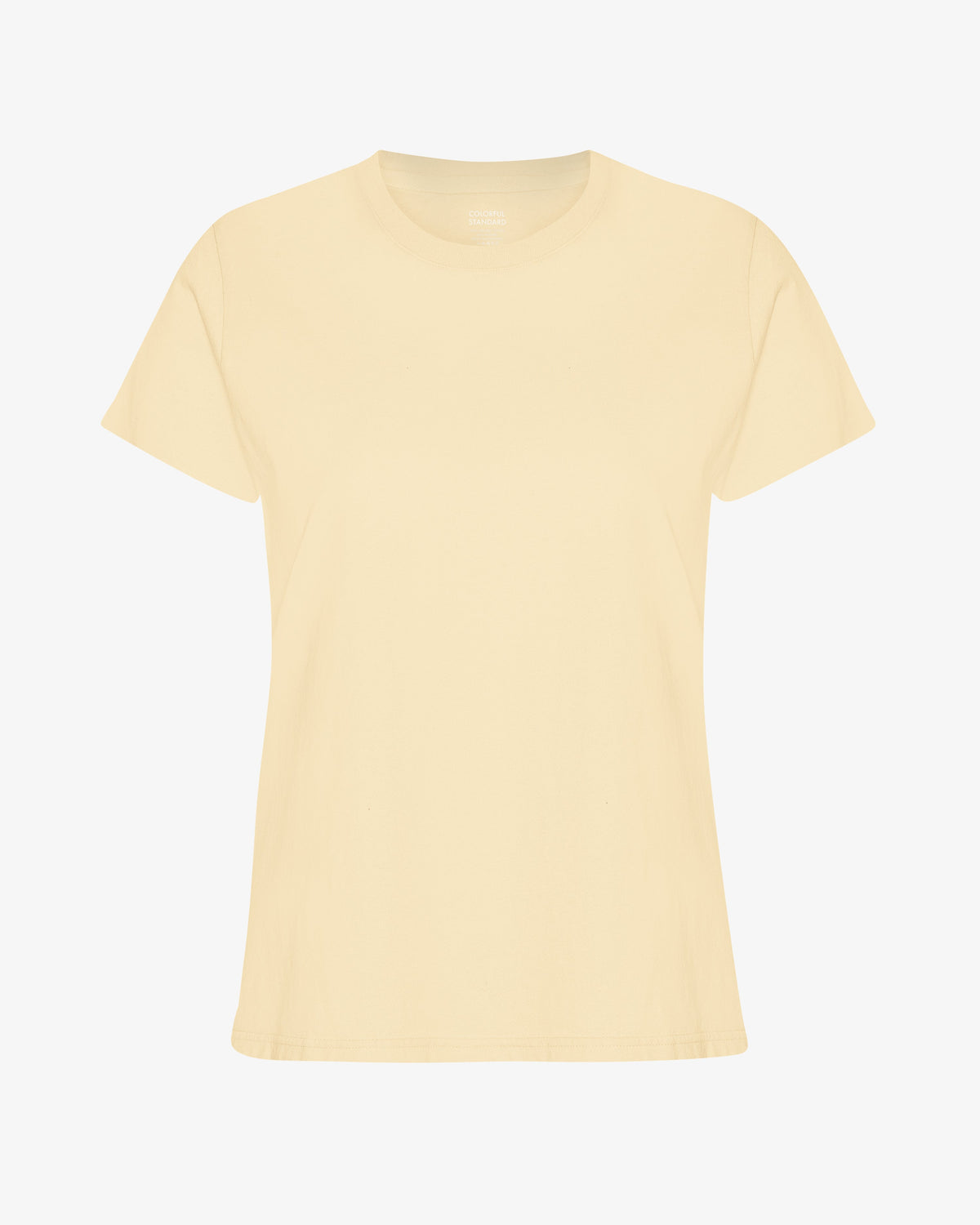 Women Light Organic Tee - Soft Yellow