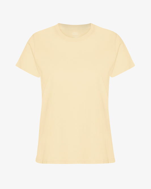 Women Light Organic Tee - Soft Yellow