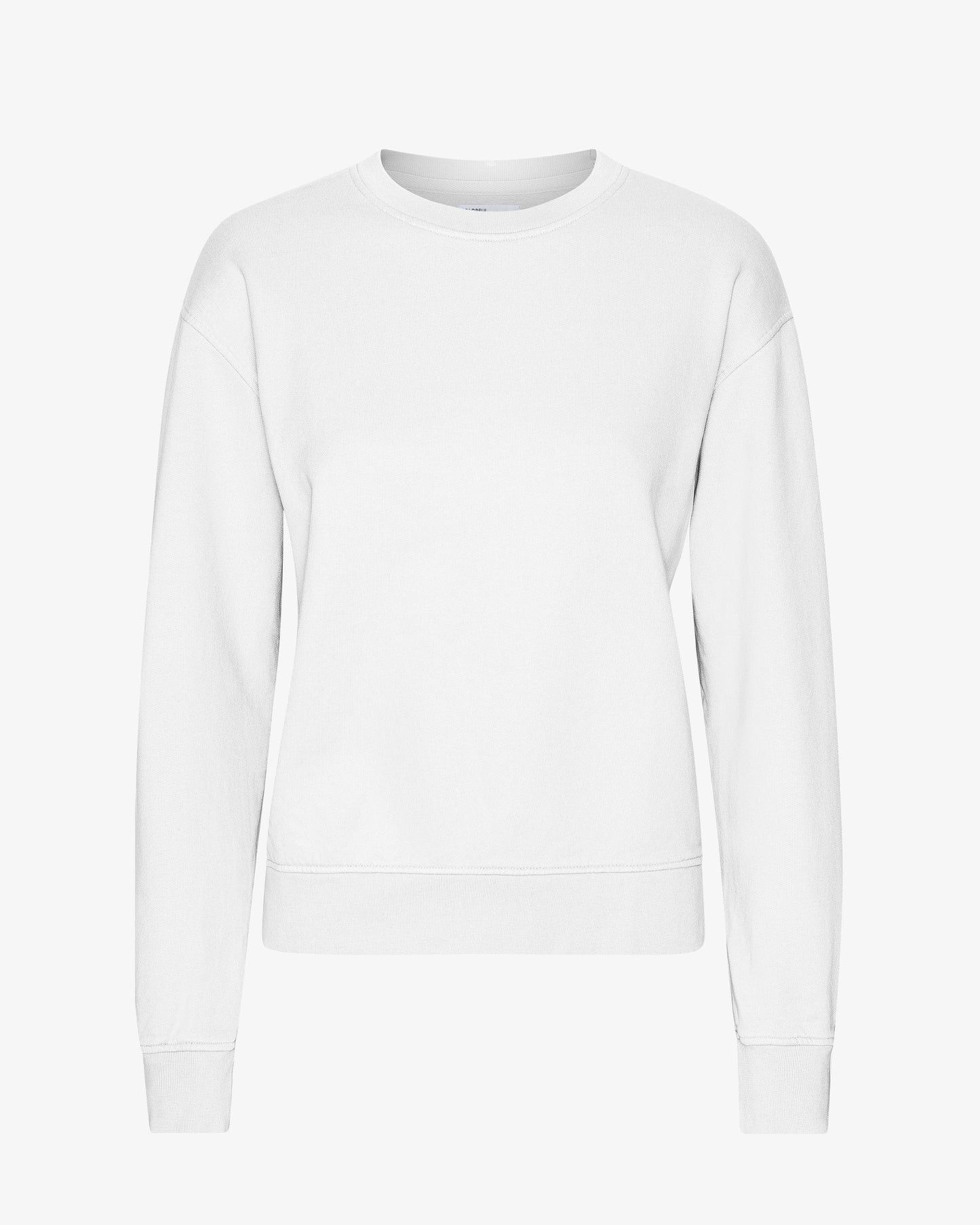 Women Classic Organic Crew - Optical White