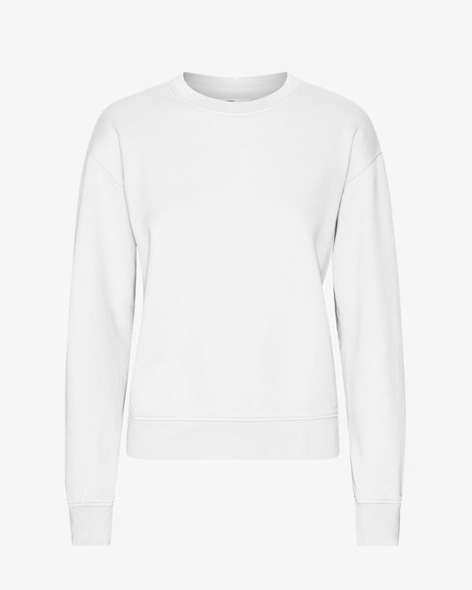 Women Classic Organic Crew - Optical White
