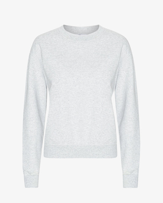 Women Classic Organic Crew - Snow Melange
