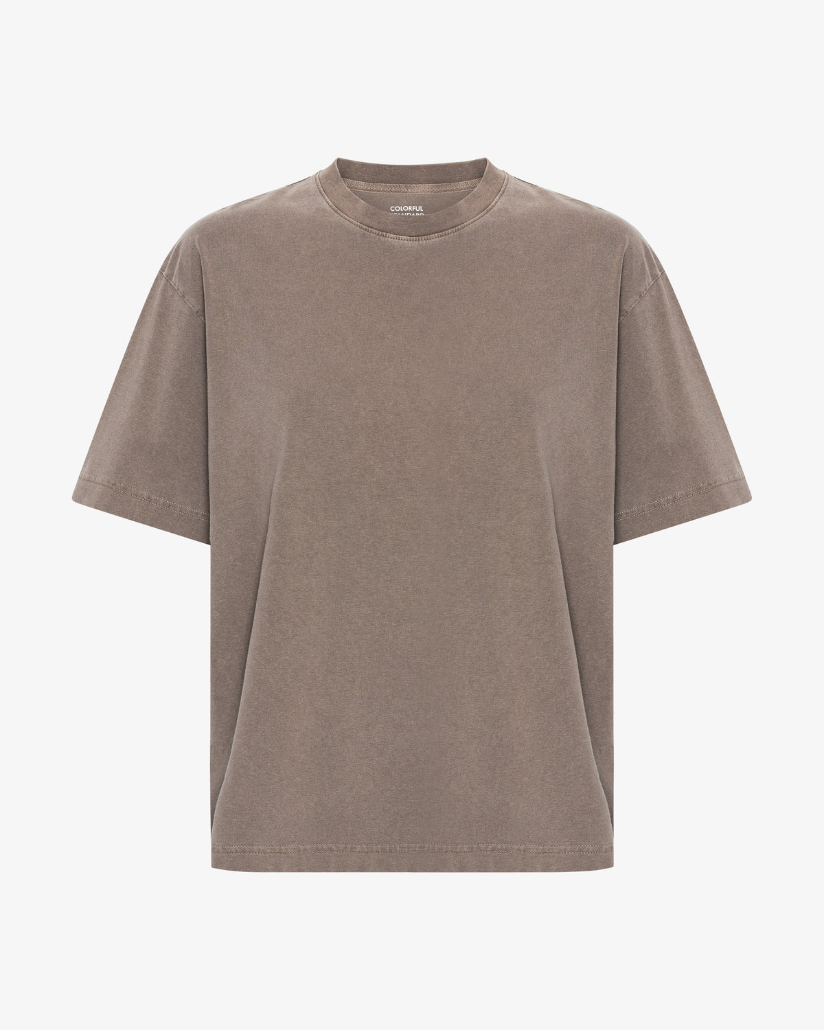Oversized Organic T-Shirt - Faded Khaki