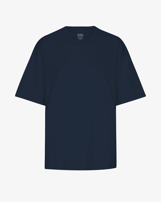 Oversized Organic T-Shirt - Navy Blue