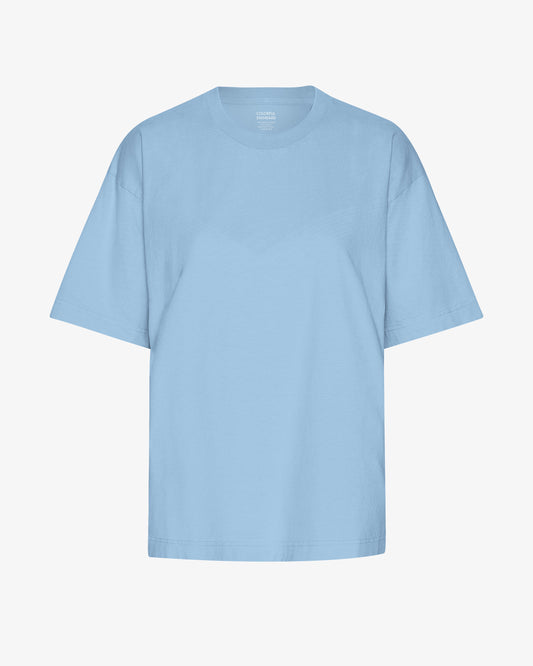 Oversized Organic T-Shirt - Seaside Blue