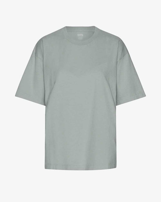 Oversized Organic T-Shirt - Steel Blue