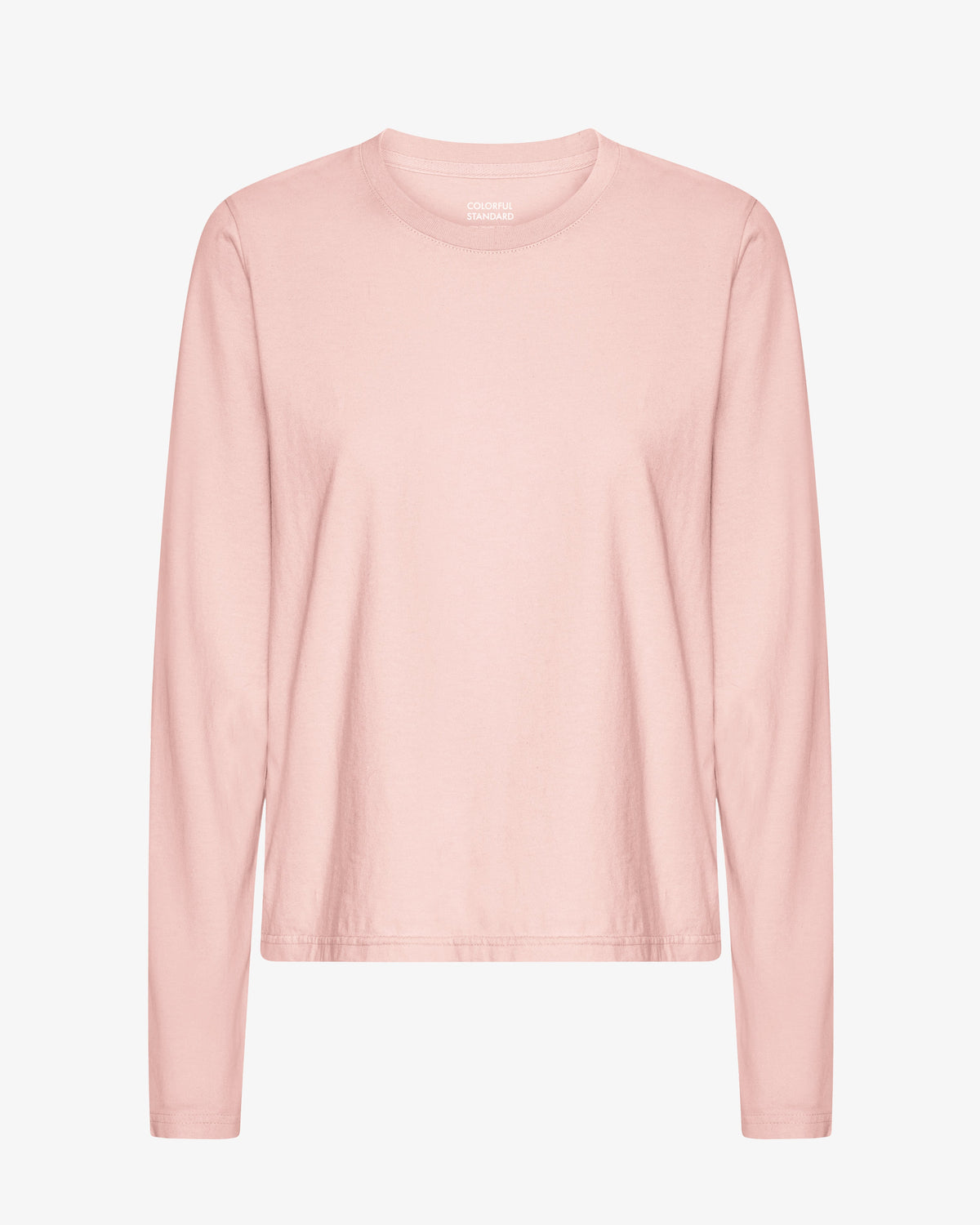 Women Organic LS T-Shirt - Faded Pink