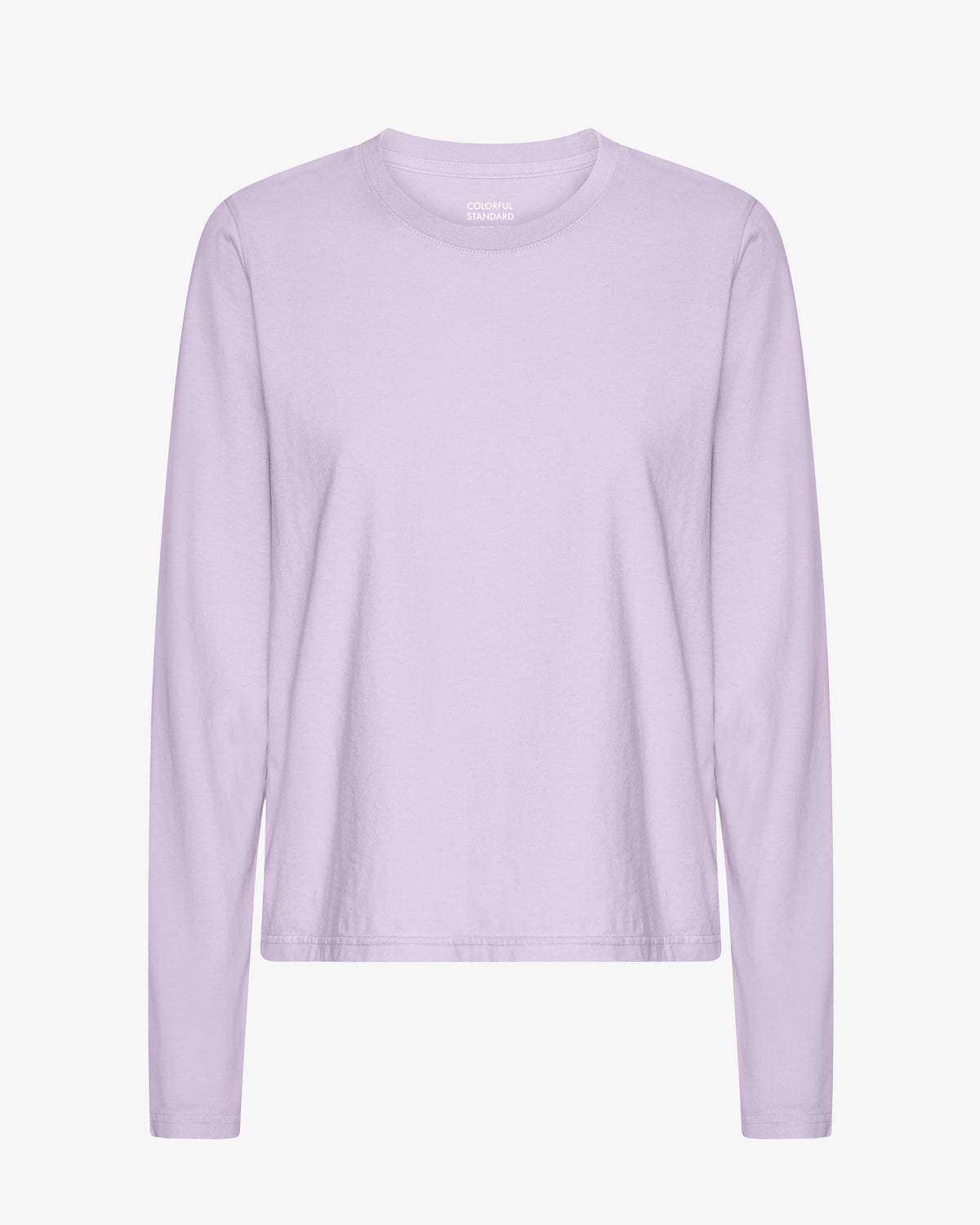 Women Organic LS T-Shirt - Soft Lavender