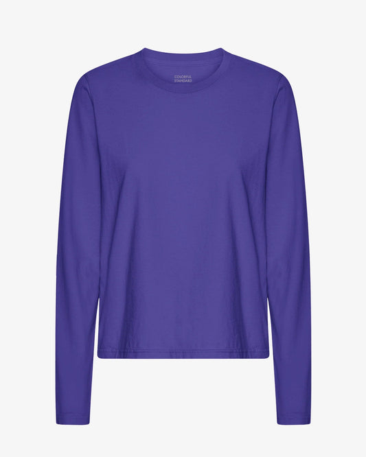 Women Organic LS T-Shirt - Ultra Violet