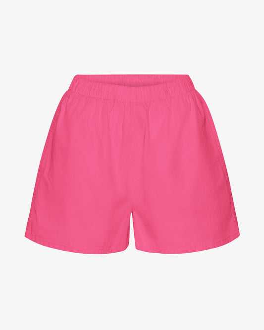 Women Organic Twill Shorts - Bubblegum Pink