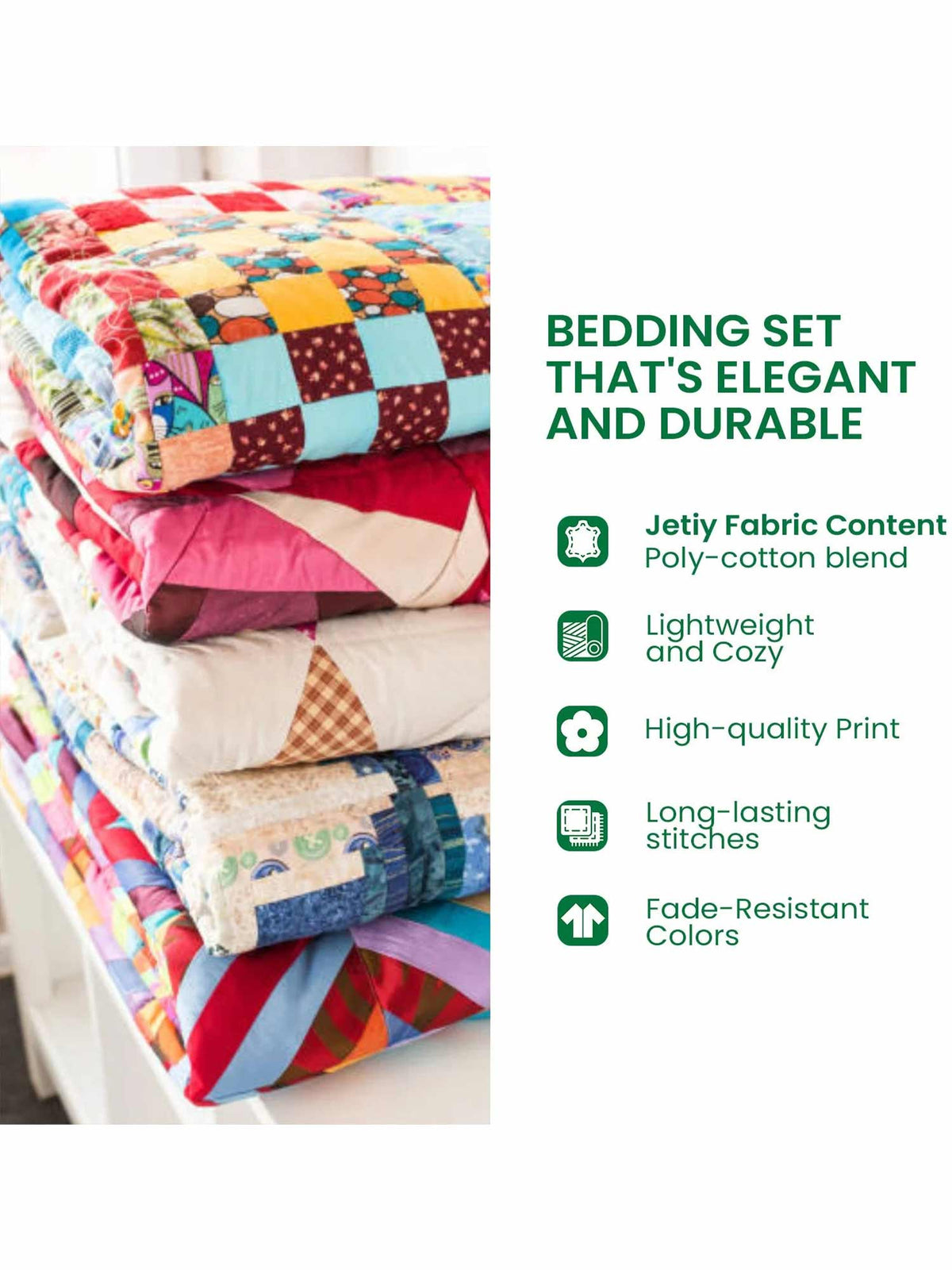 Armor Of God 3-Piece Quilted Bedding Set