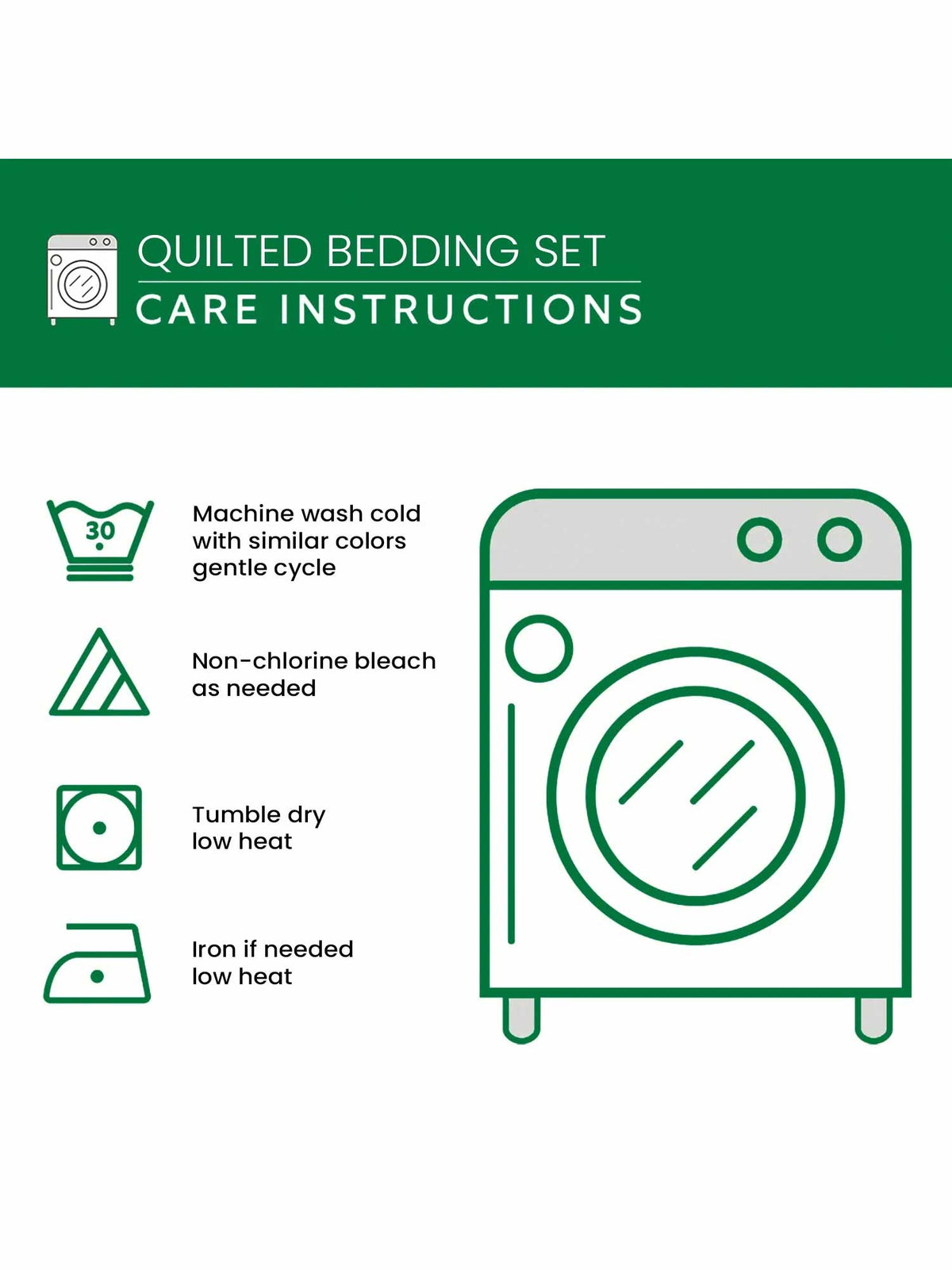 Ocean Waves 3-Piece Quilted Bedding Set