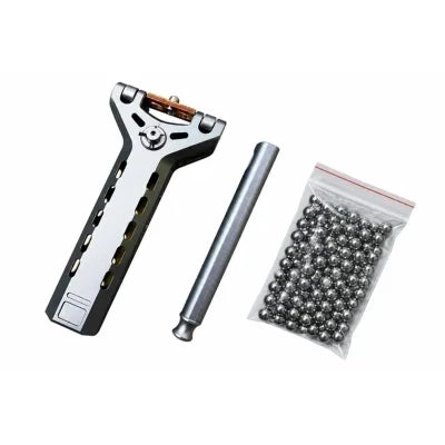 🔥Limited-Time 50% OFF✨Professional Telescopic Aluminum Alloy Auto-Loading Slingshot Full Kit (200 Steel Balls)